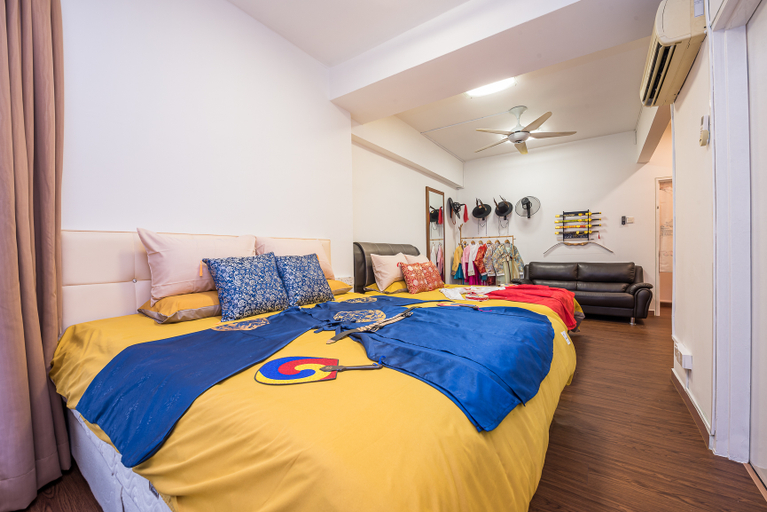 Bedroom 3, Fahrenheit88 - Kuala Lumpur Bukit Bintang Korea Theme, Kuala Lumpur