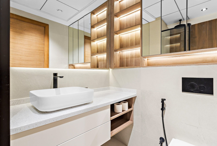 Room 4, Chic Studio in Arjan With Pool Game Room and gym, Dubai