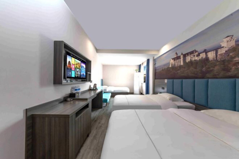 Bedroom 2, Yichu Hotel, Jingmen