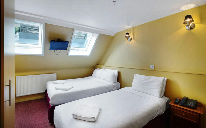 Bedroom, Park Avenue Inn Craven Hotel, London