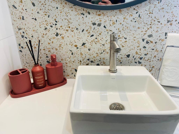 Bathroom 2, Flat Beach Class Executive - Beira Mar de Boa Viagem, Recife