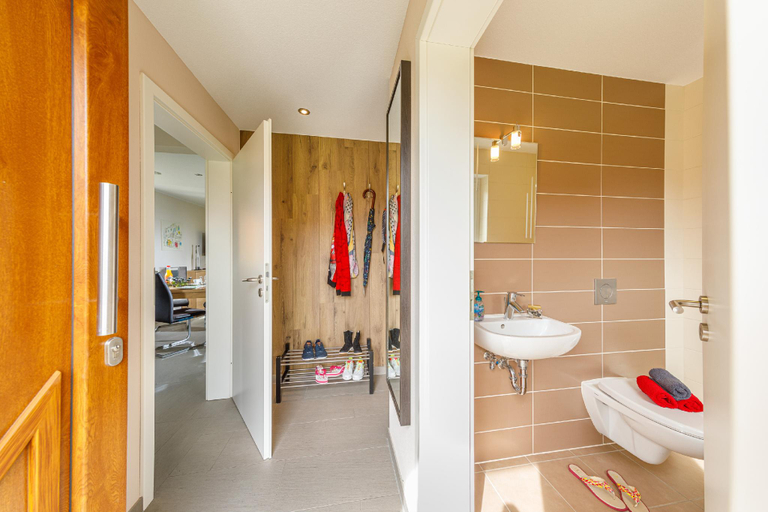 Bathroom 3, Ferienhaus Freya, Harz