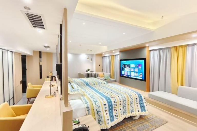 Bedroom 3, Huidong Hotel, Zigong