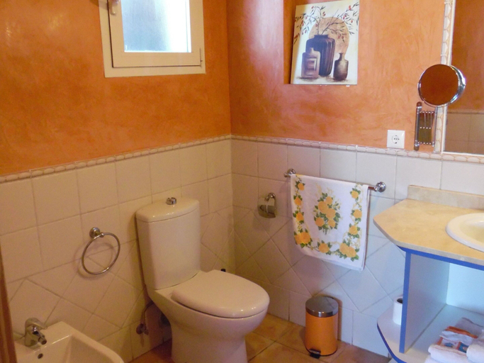 Bathroom 5, Detached House With Private Pool Near the Beach, Baleares