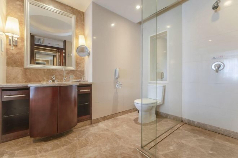 Bathroom 4, Guo Erluosi Hotel, Songyuan