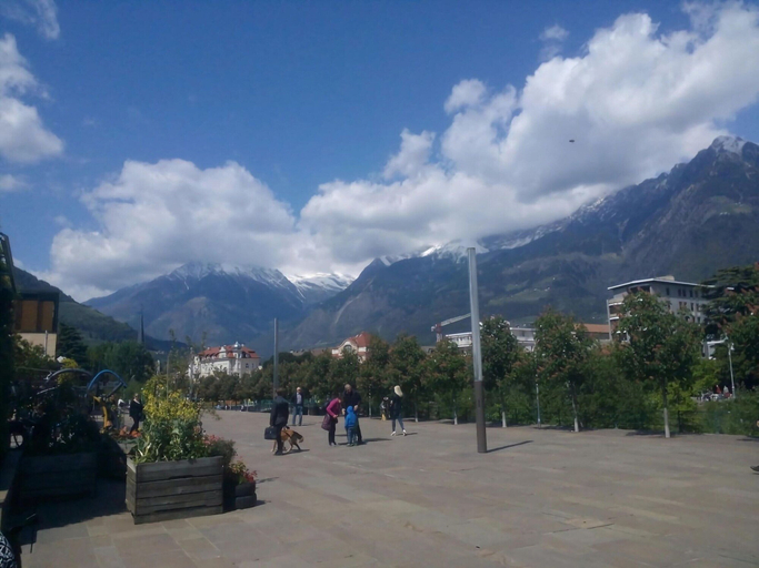 View from property 4, Majestic Apartment in Meran, Bolzano