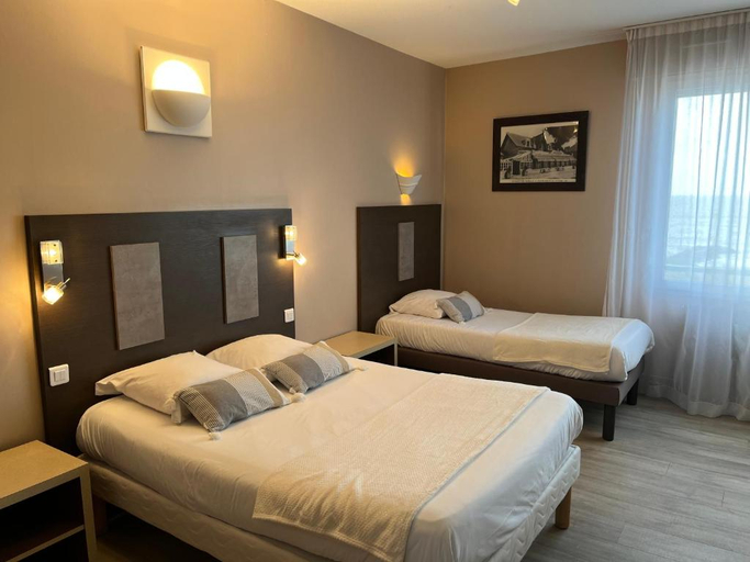Bedroom 4, Logis Hotel L'acadie saint victor, Charente-Maritime