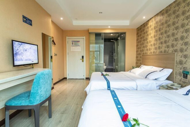 Bedroom 2, Meiyuan Select Hotel, Jingzhou