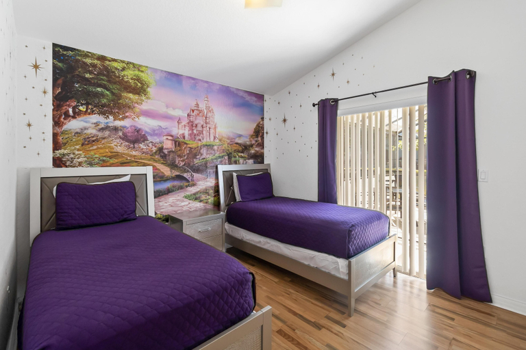 Bedroom 3, 4/2 Private Pool House Near all Famous Attractions!!!, Polk