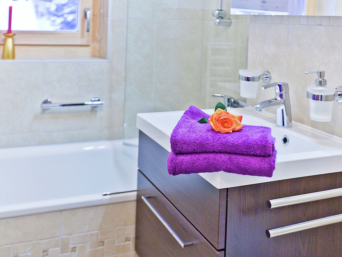 Bathroom 3, Chalet in Les Collons Near Ski Slope, Hérens