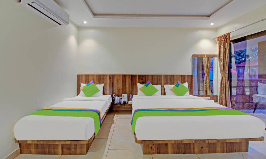 Bedroom 3, Treebo Nakshatra Cottages Mahabaleshwar, Satara