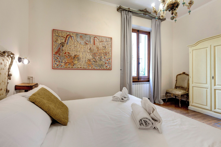 Bedroom 3, Mamo Florence - Fiorenza Historical Apartment, Florence