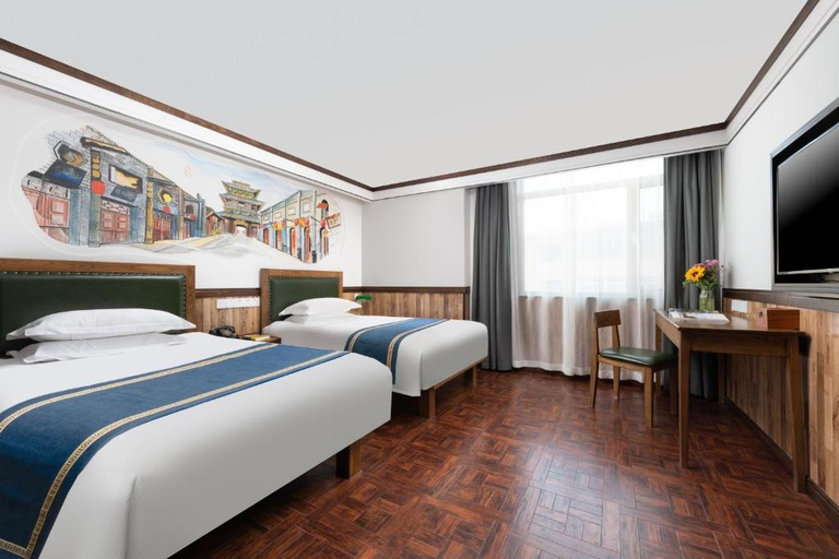 Bedroom 2, Time Walk Hotel Taiyuan University of Technology, Taiyuan