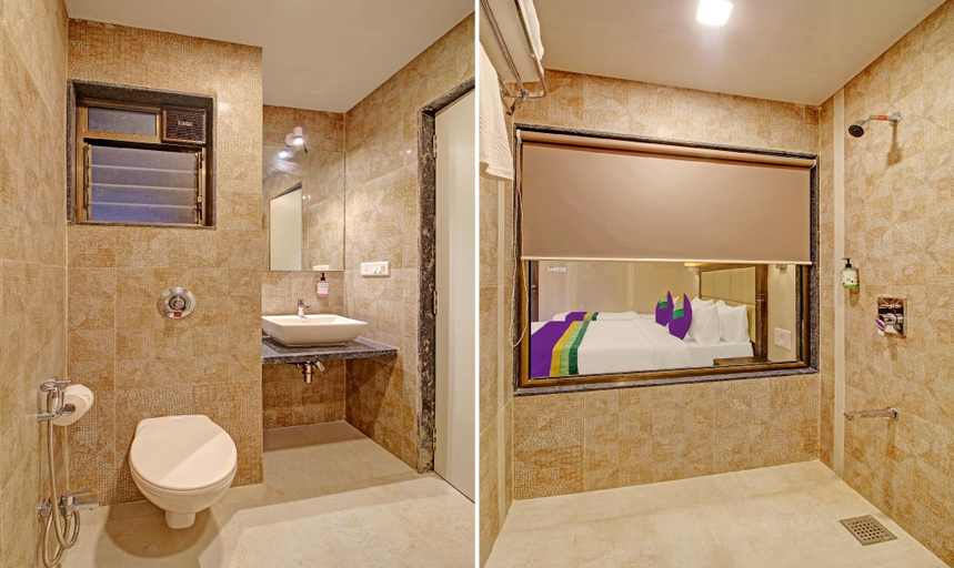 Bathroom 4, Treebo Suyogg Retreat, Satara
