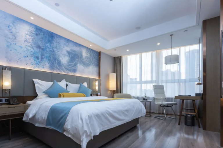 Bedroom 2, GreenTree Eastern Suqian Sihong Administrative Center Hotel, Suqian