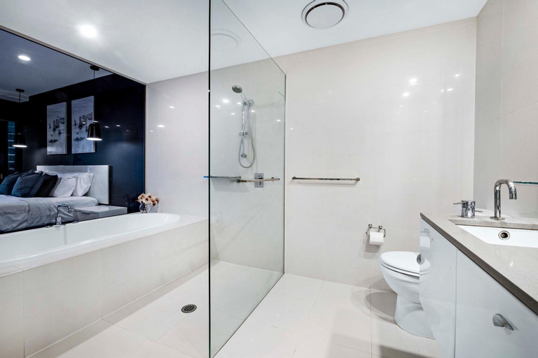 Bedroom 4, Self-Contained Apartments at Circle on Cavill - Privately Managed - Wow Stay, Gold Coast