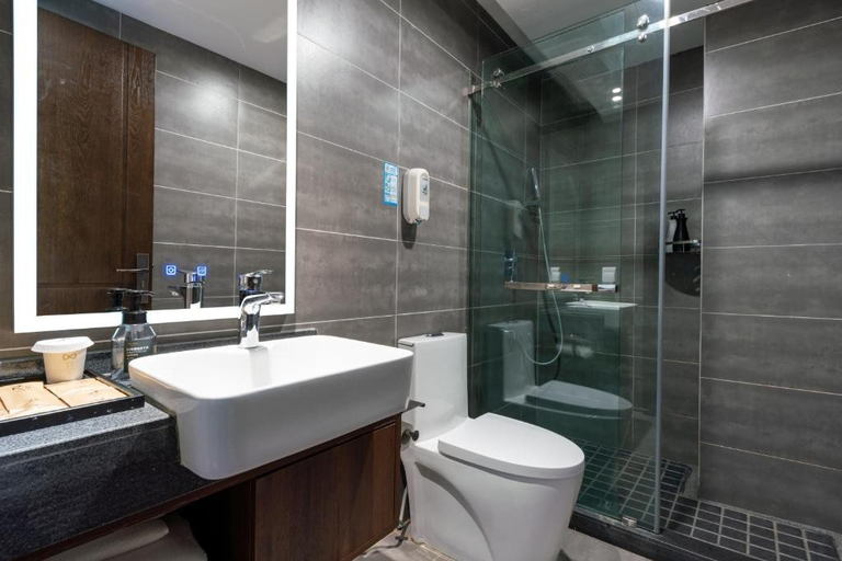 Bathroom 3, Time Walk Hotel Taiyuan University of Technology, Taiyuan