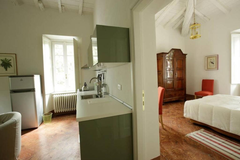 Bedroom 2, Bilocale nel Parco di Villa Erba, Como