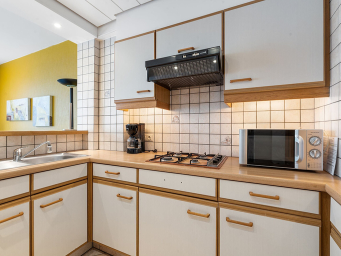 Private kitchen 2, Seafront Apartment Close to the Casino, West-Vlaanderen