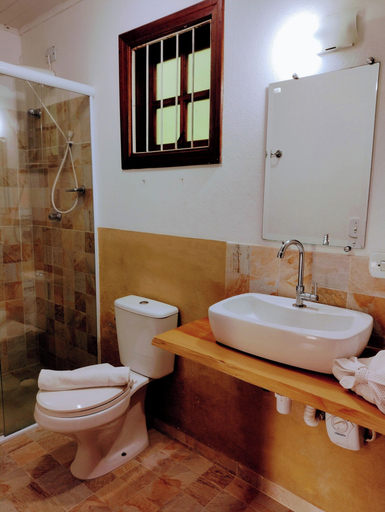 Bathroom, Casa do Papai Pousada, Campo Limpo Paulista