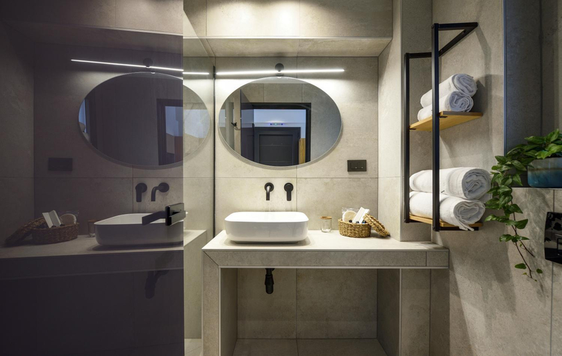 Bathroom, Alea Suites -Adults Only and Kids 14 Plus, Central Macedonia