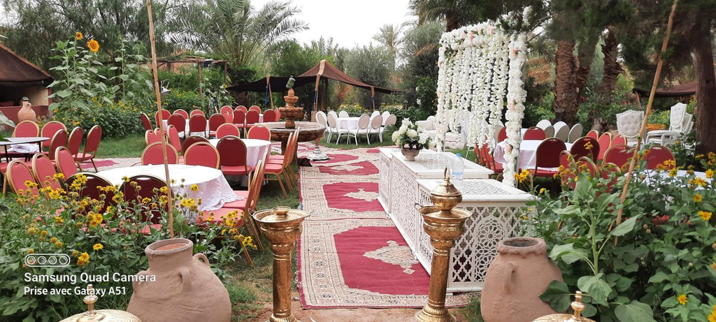 Garden 3, Paradise in the southern desert Morocco, Ouarzazate