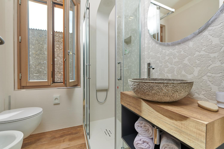 Bathroom, Hotel Al Rio Se, Brescia