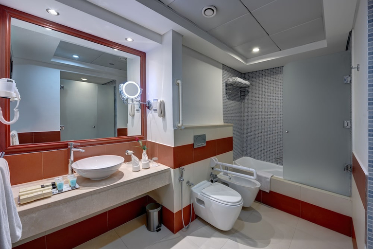 Bathroom 3, Md Hotel By Gewan Dubai, Dubai