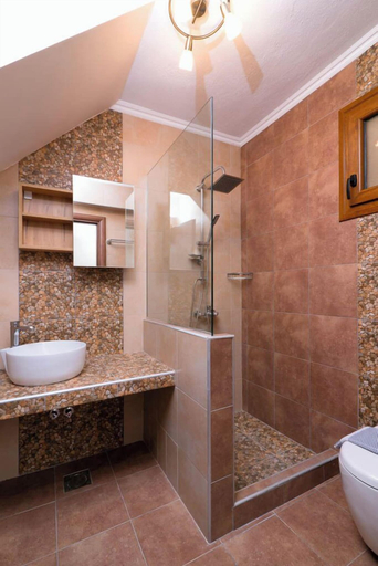 Bathroom 5, Kapsogeorgis Rooms, East Macedonia and Thrace