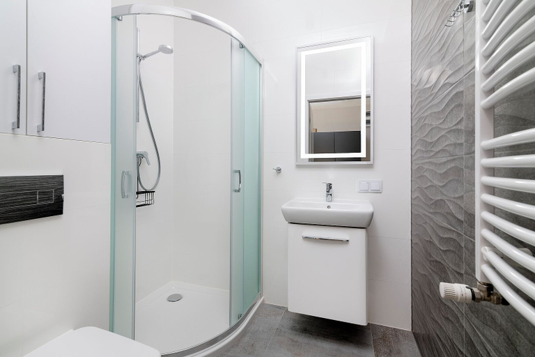 Bathroom, EASY RENT Apartments- KOSMOS, Lublin City