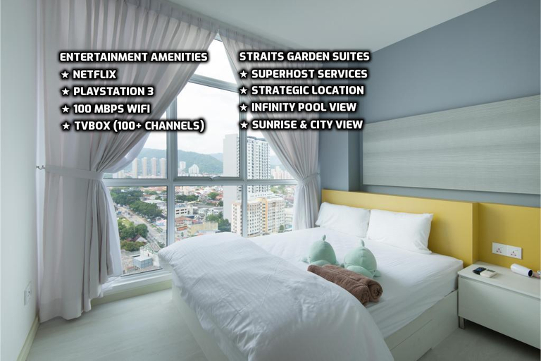 Couples Getaway XIX ★ Cozy Suite Sleeps 1~3 | 城市套房, Penang Island