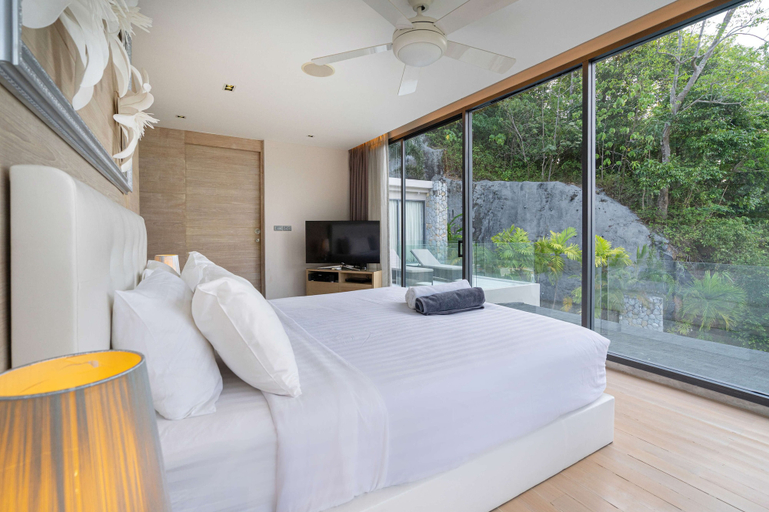 Bedroom 2, Open Hill View 3BR Natural Park Villa 1, Kamala , Phuket Island