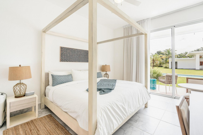 Room 3, Two-bedroom apt With Pool View bbq in Lake View, Las Terrenas