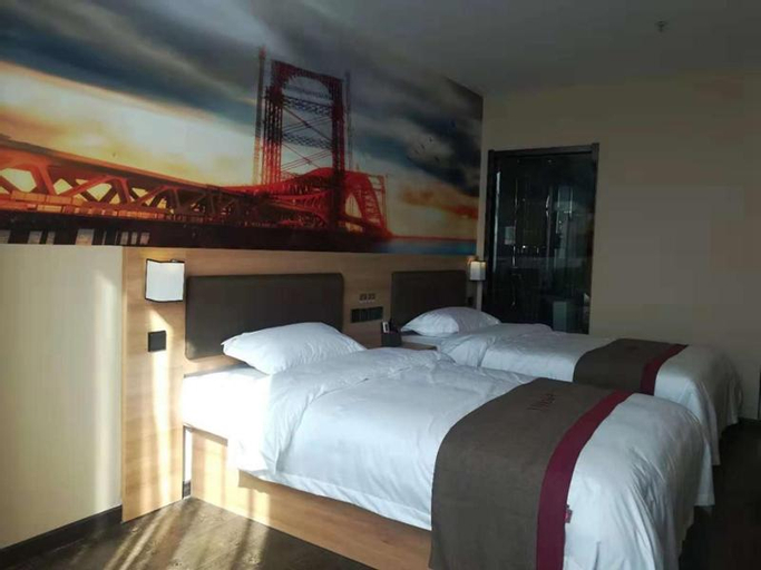 Bedroom 1, Thank Inn Hotel Jiangsu Xuzhou Jiawang District Biantang County, Xuzhou