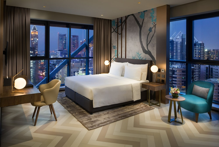 Bedroom 5, Millennium Place Barsha Heights Hotel Apartments, Dubai