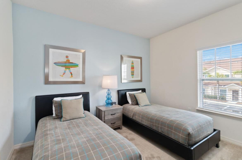 Bedroom 3, 4/3 Townhouse Near Disney!!, Osceola