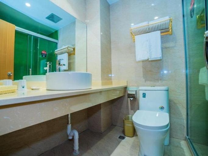 Bedroom 3, GreenTree Inn Ningbo District Huashan Road And Huanghe Road Express Hotel, Ningbo
