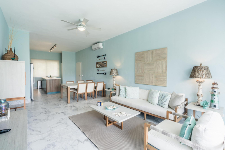 Room 5, Two-bedroom apt With Pool View bbq in Lake View, Las Terrenas