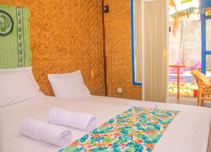 Bedroom 2, Tropical House Bungalows, Lombok