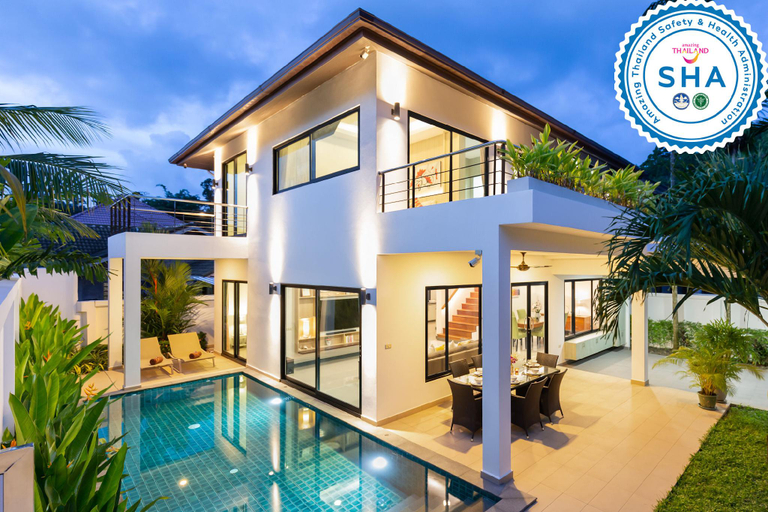Sport & Beauty 2, Beautiful 3BR Pool Villa White Pool, Phuket Island