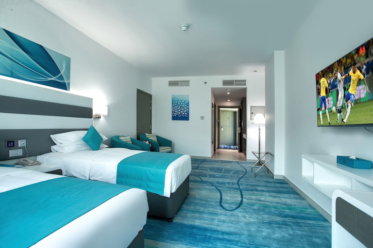 Bedroom 2, City Avenue Al Reqqa Hotel, Dubai