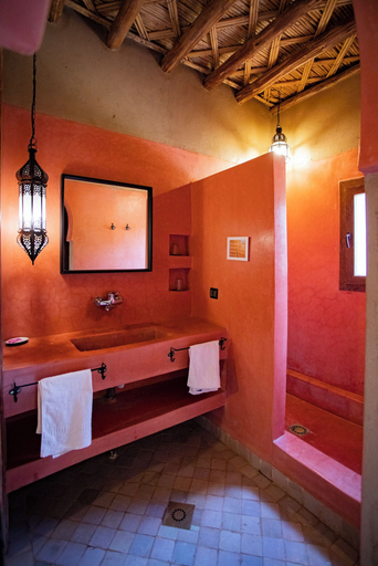 Bathroom 3, Hotel Kanz Erremal, Errachidia