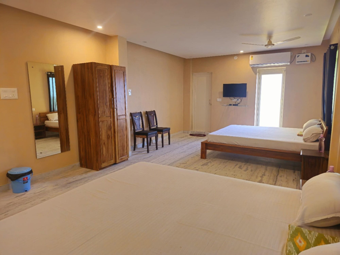 Bedroom, Goroomgo Aavaas Near Sea Bech Puri, Puri