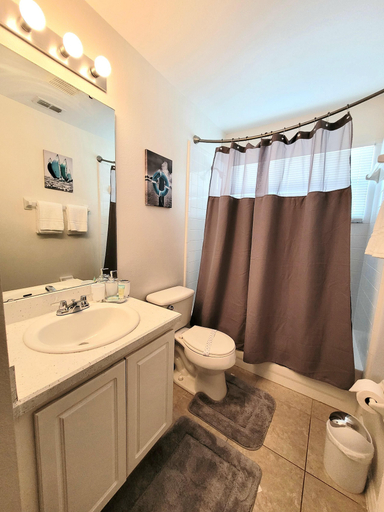 Bathroom 4, Private Pool and Game Room Near Disney!!!, Osceola