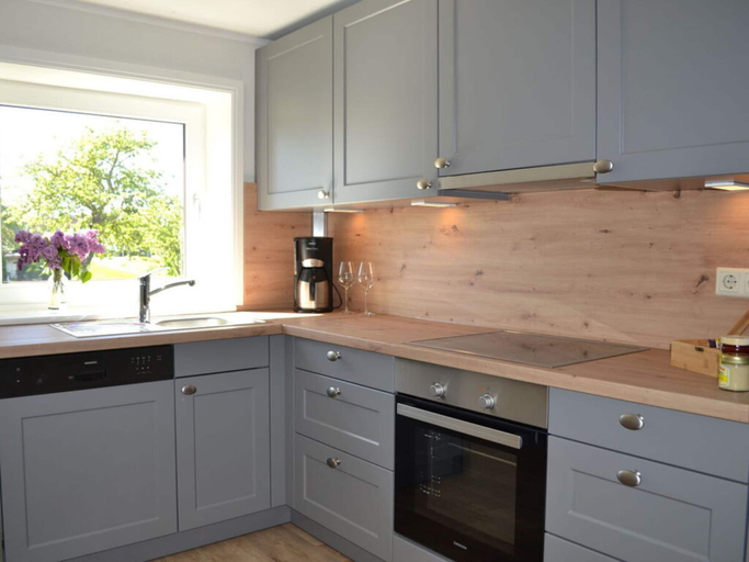 Private kitchen, Holiday Apartment Bruhn, Nordfriesland
