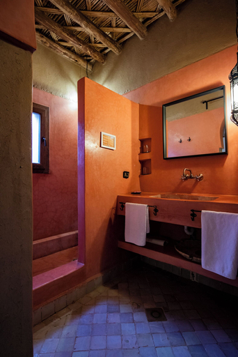 Bathroom 3, Hotel Kanz Erremal, Errachidia