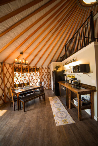 Bedroom 2, Escalante Yurts, Garfield