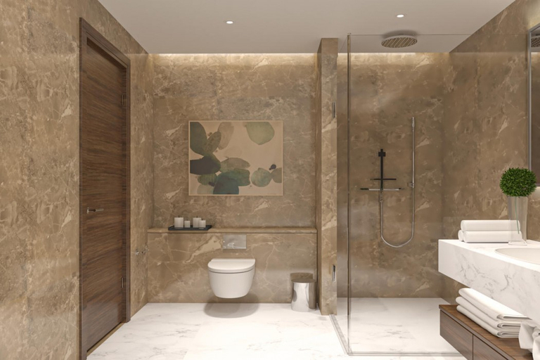 Bathroom 4, Royal M Resort Al Aqah Beach Resort, Al Aqah