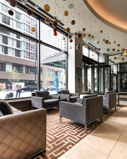 Public Area 4, Hotel Felix Chicago River North/Magnificent Mile, Cook