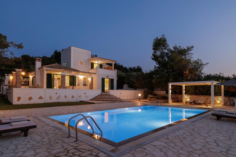 3, Beachfront Villa Dionysos - With private beach, Ionian Islands